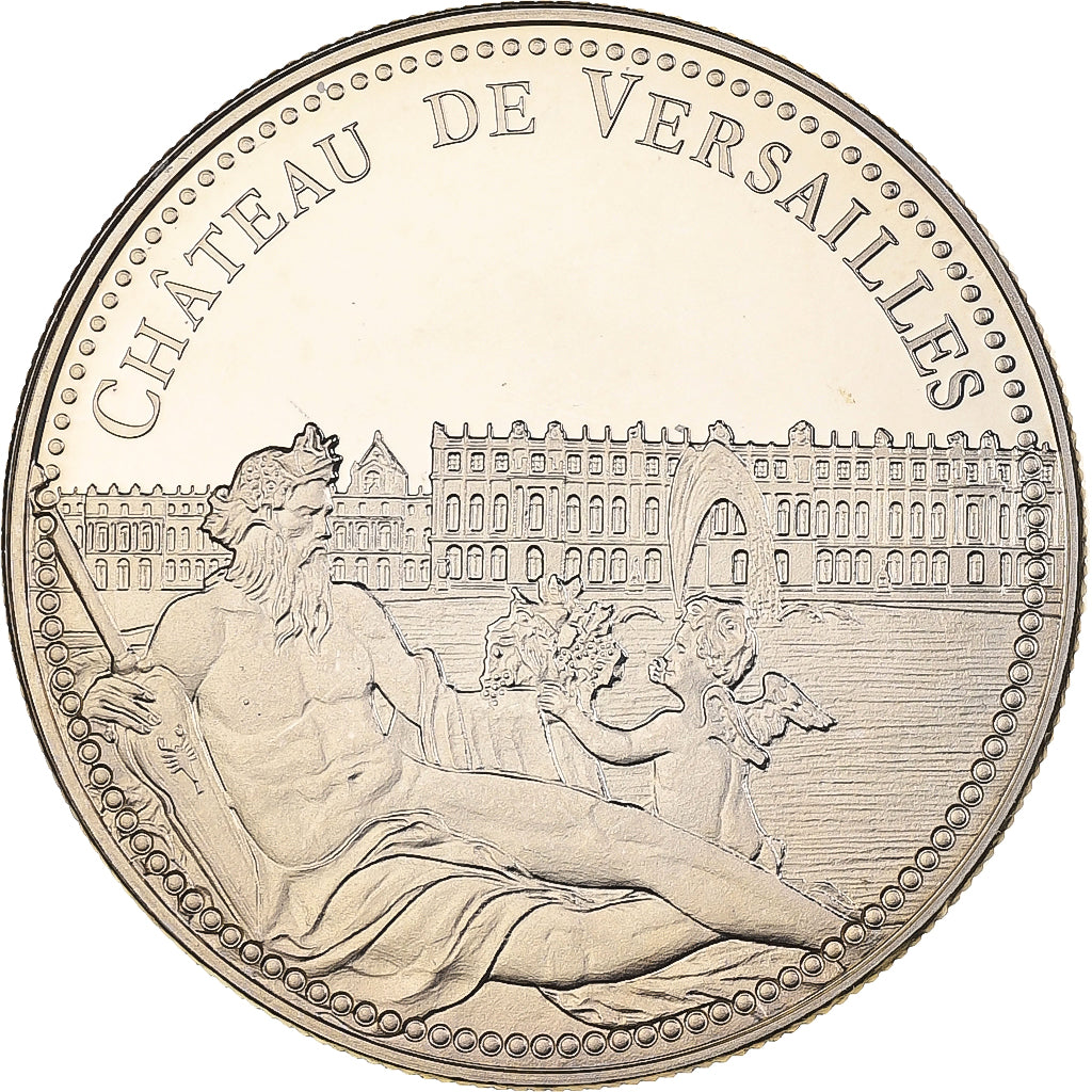 Francia, medaglia, Château de Versailles, Utrecht, Rame-nichel, FDC