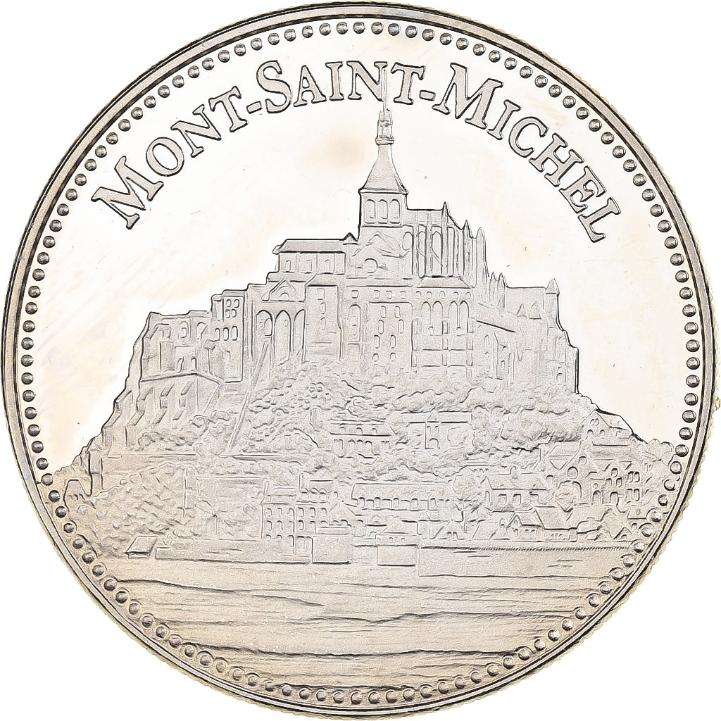 França, medalha, Mont Saint-Michel, Utrecht, Cuproníquel, MS(65-70)