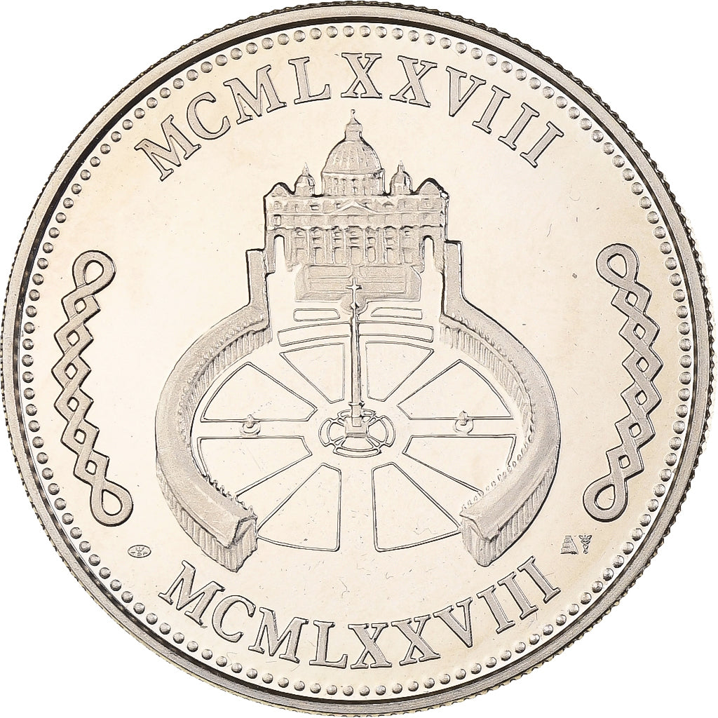 France, Médaille, Pape Jean-Paul Ier, 1978, Utrecht, Cupro-nickel, FDC