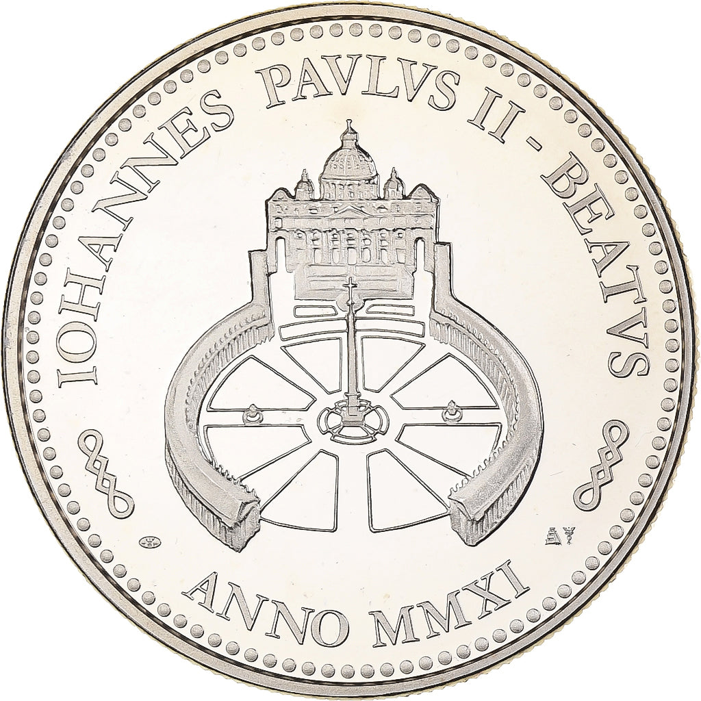 França, medalha, Béatification du Pape Jean-Paul II, 2011, Utrecht