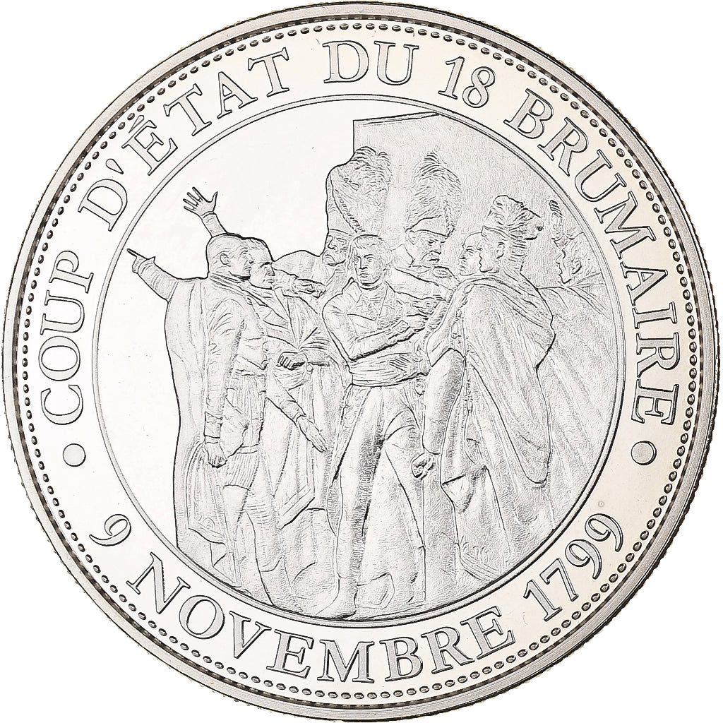 France, Médaille, Napoléon Bonaparte, Coup d'état du 18 Brumaire, Utrecht