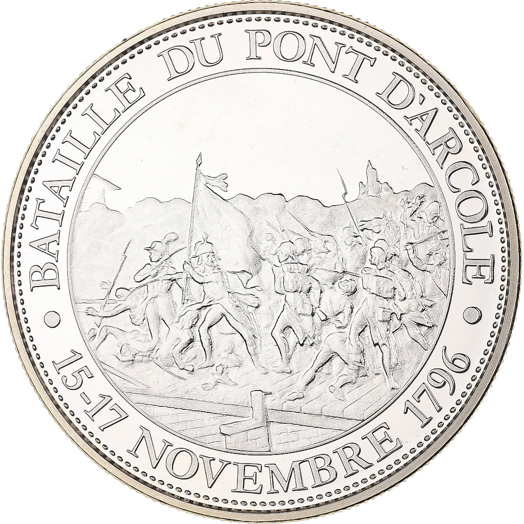 Francja, medal, Napoléon Bonaparte, Bataille du Pont d'Arcole, Utrecht