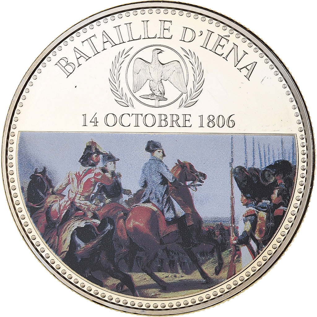 Frankreich, Medaille, Napoleon I, Bataille d'Iena, Utrecht, Kupfer-Nickel