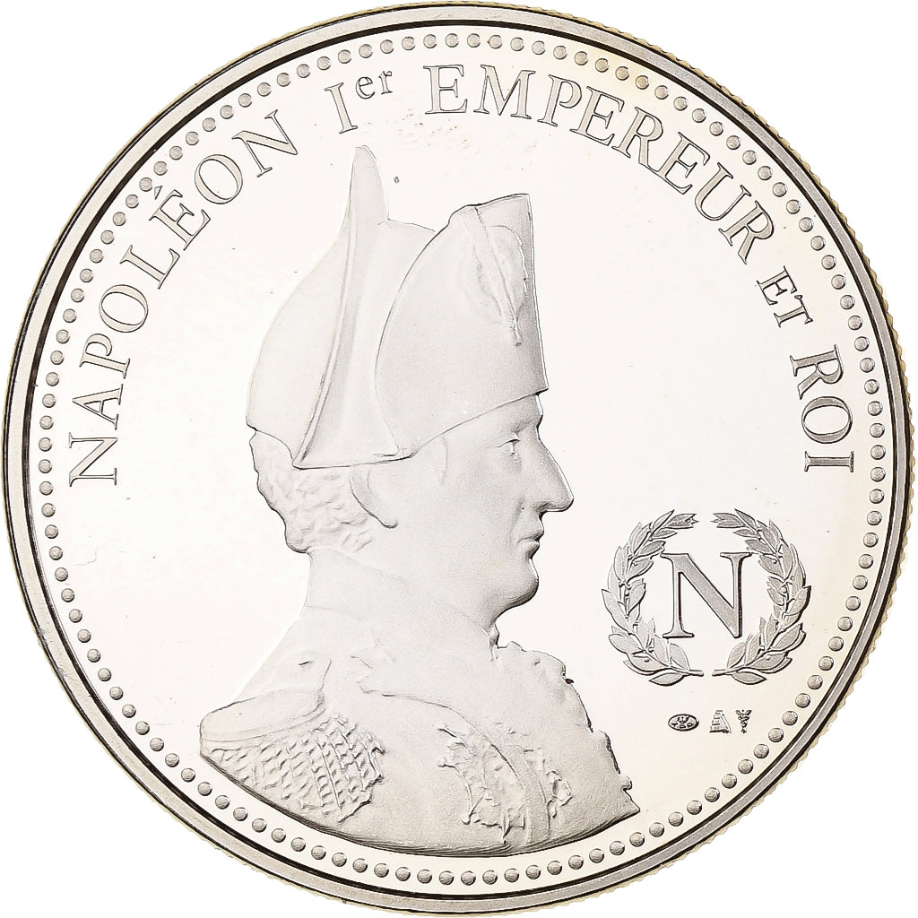 França, medalha, Napoleon I, Bataille d'Eylau, Utrecht, Cobre-níquel, Proof