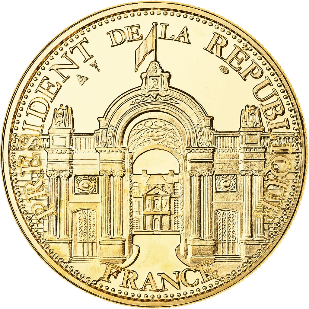 Frankreich, Medaille, Jacques Chirac, Président de la République, Utrecht