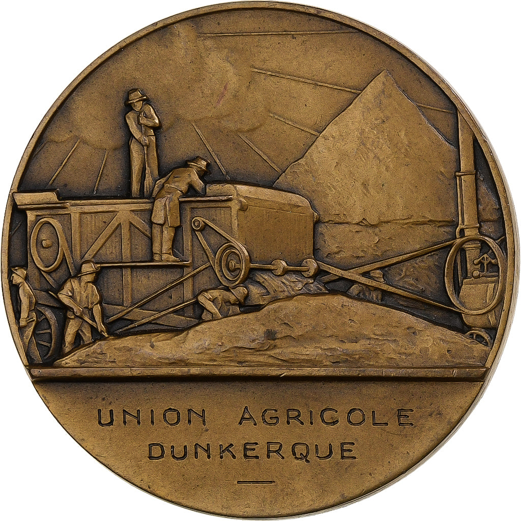 Francia, medalla, Union agricole, Dunkerque, Bronce, EBC