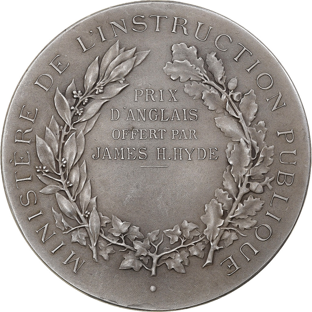Frankreich, Medaille, Ministère de l'Instruction Publique, Silber, Dubois.H