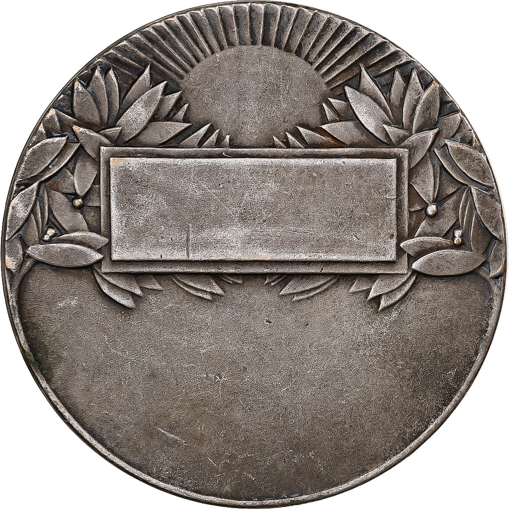 France, Médaille, Joueuse de lyre, Bronze argenté, SUP, Galtié
