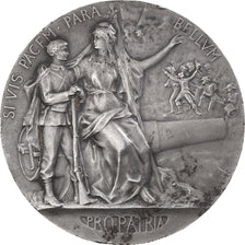 France, Médaille, Préparation Militaire, 1911, MDP, Argent, SUP, Grandhomme