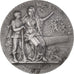 France, Médaille, Préparation Militaire, 1911, MDP, Argent, SUP, Grandhomme