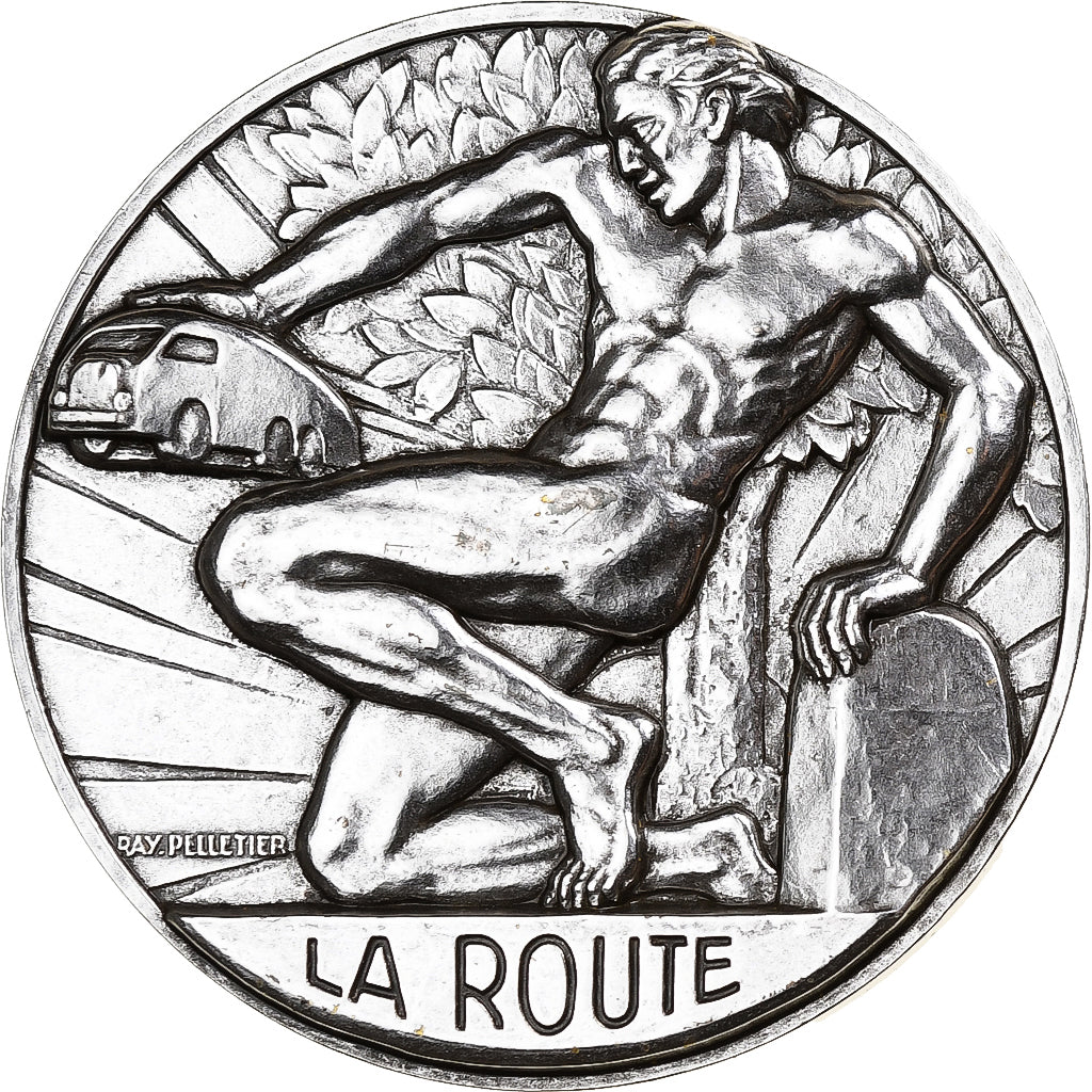 France, Médaille, FNTR, La Route, Bronze argenté, SUP+, Pelletier