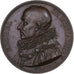 França, medalha, Michel de Montaigne, 1817, Bronze, Gatteaux, AU(55-58)
