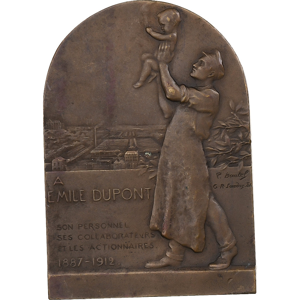 France, Médaille, Emile Dupont, 1912, Bronze, SUP, P.Bautel