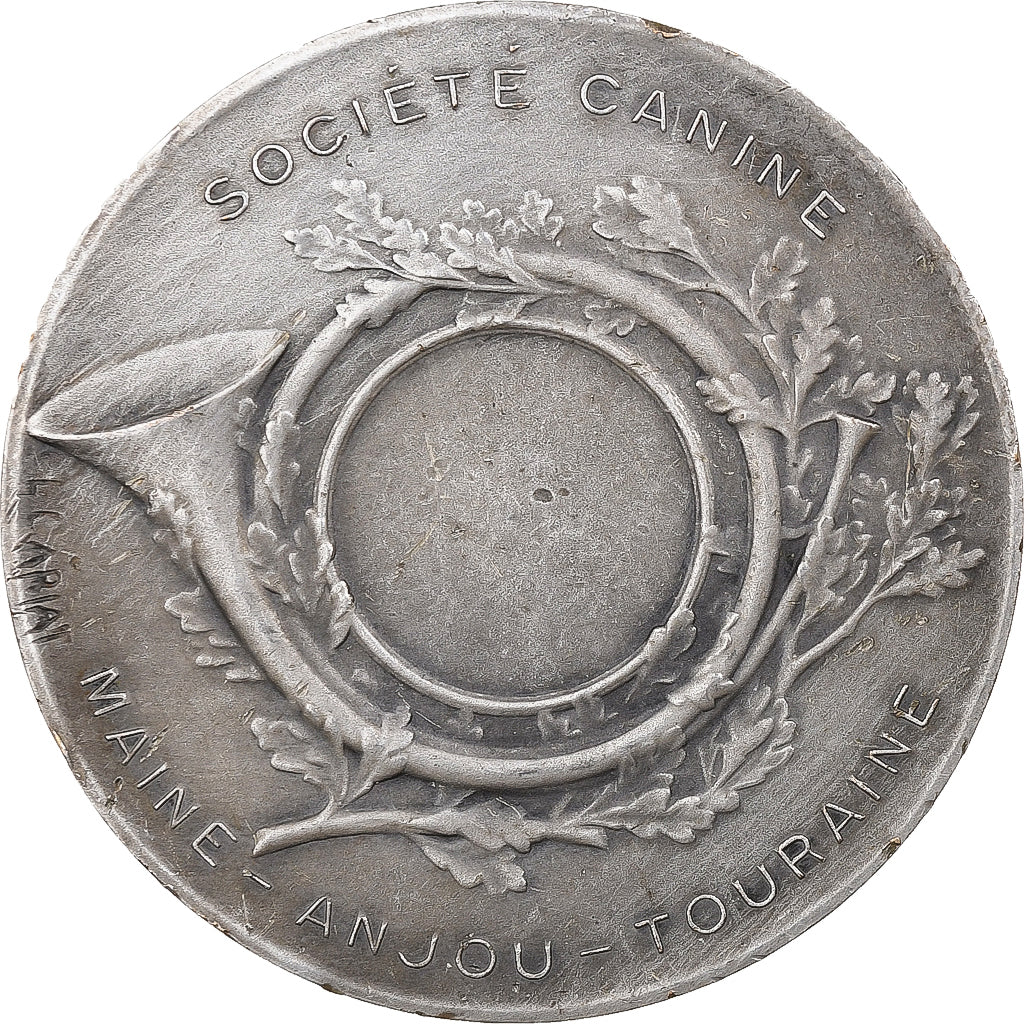 França, medalha, Société Canine Maine-Anjou-Touraine, Chiens, Bronze