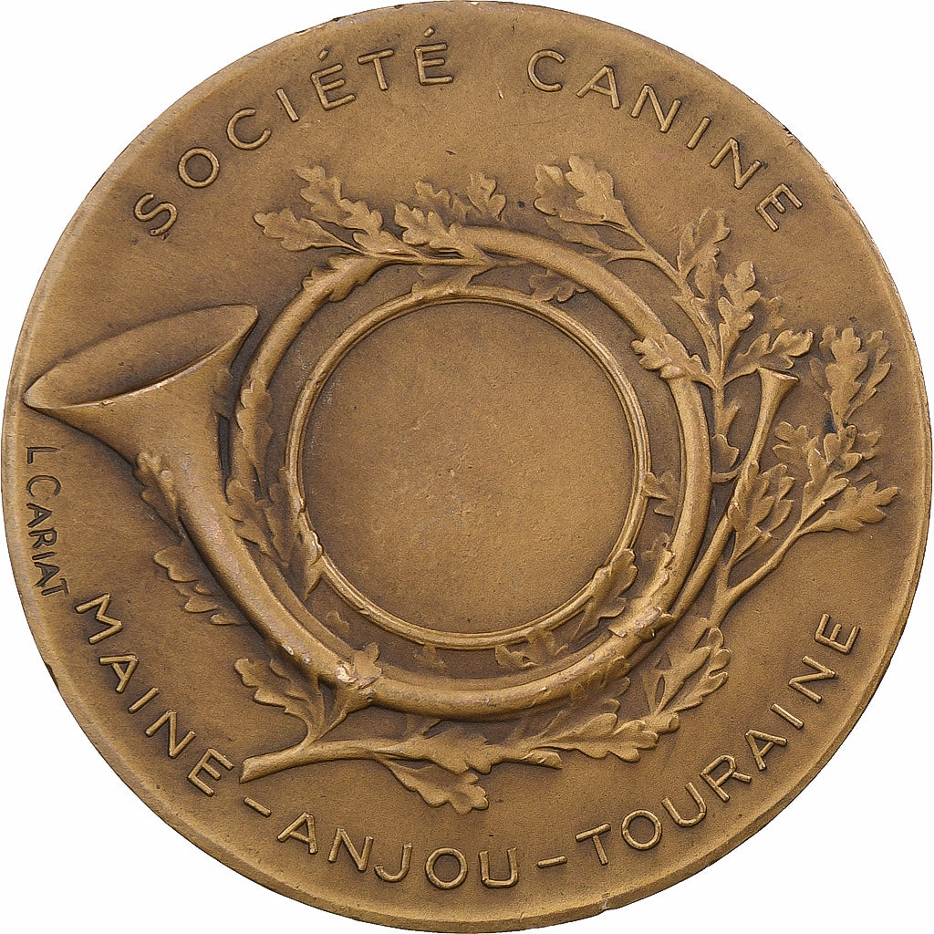 França, medalha, Société Canine Maine-Anjou-Touraine, Chiens, Bronze, Cariat