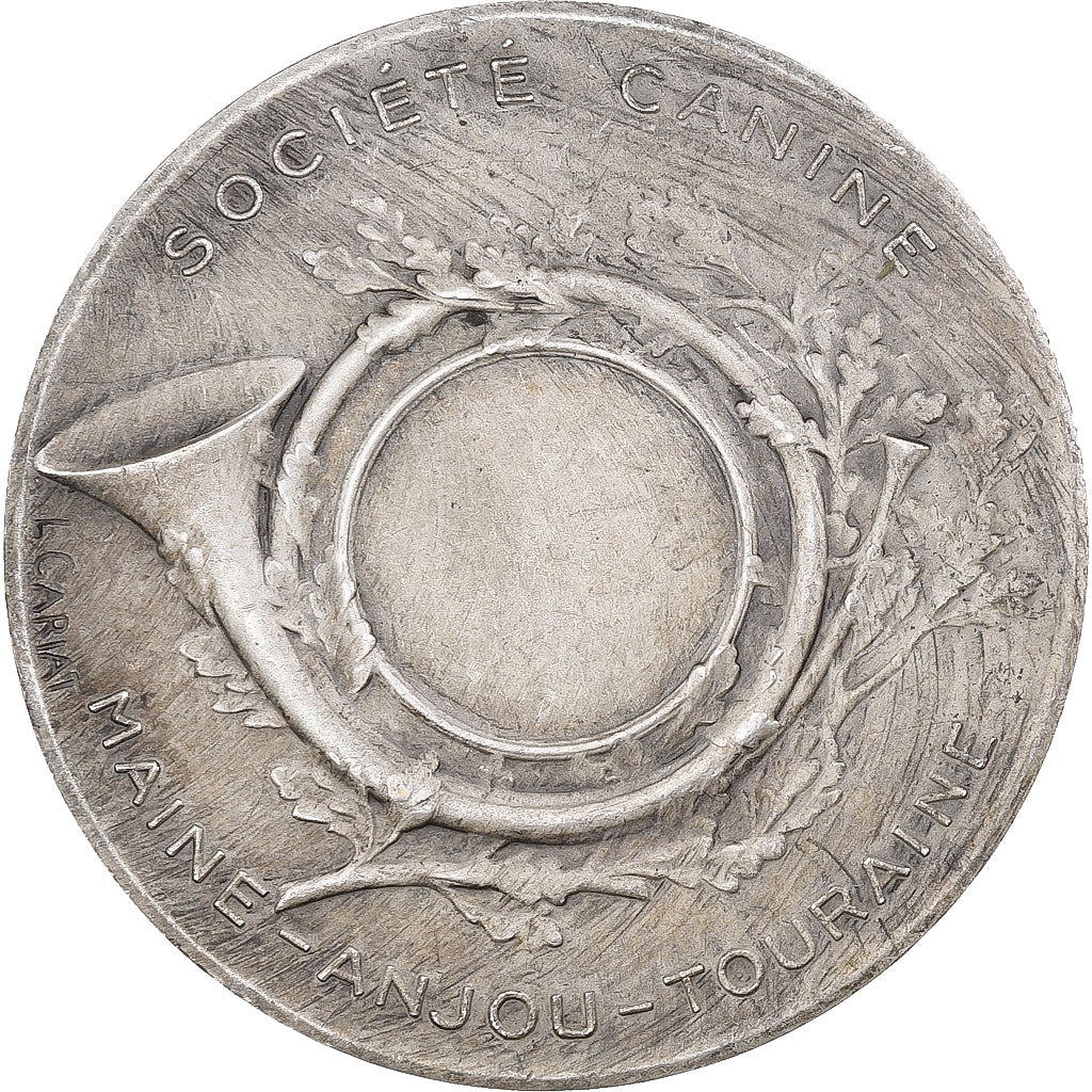 França, medalha, Société Canine Maine-Anjou-Touraine, Chiens, Bronze