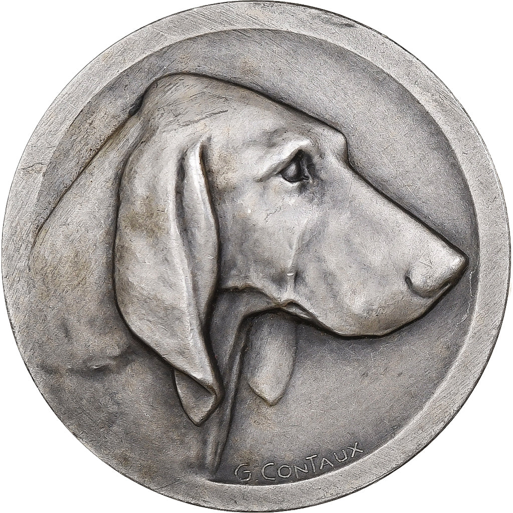 France, Médaille, Société canine du Bas-Poitou, Bronze argenté, SUP