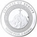 Francia, medalla, Shrines of Europe, Lourdes, 2011, Silvered copper, Proof