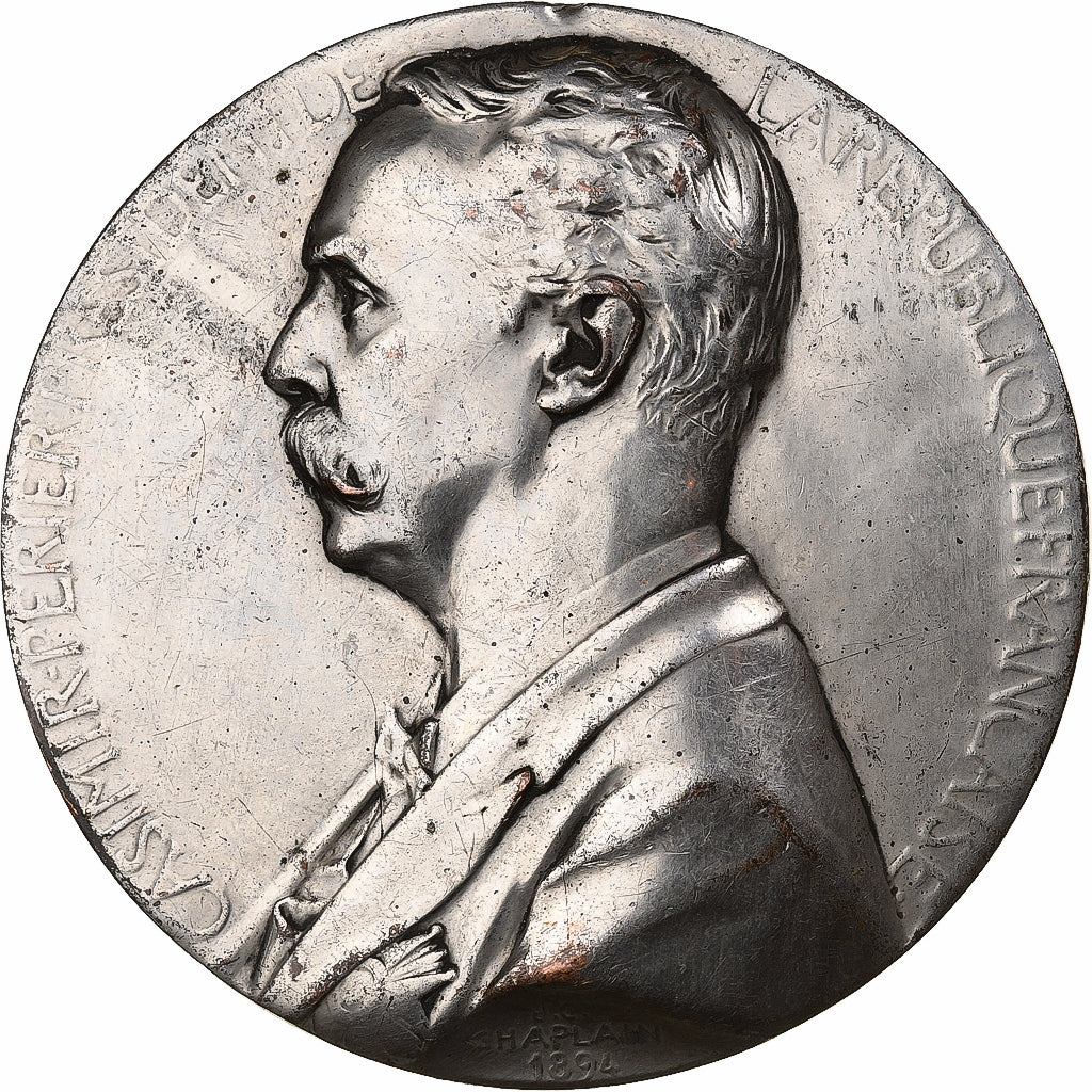 Francia, medalla, Casimir Périer, Président de la République, 1894, Bronce