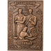 França, Plaquette, Industries, Est de Paris, Bronze, Coutré, AU(55-58)