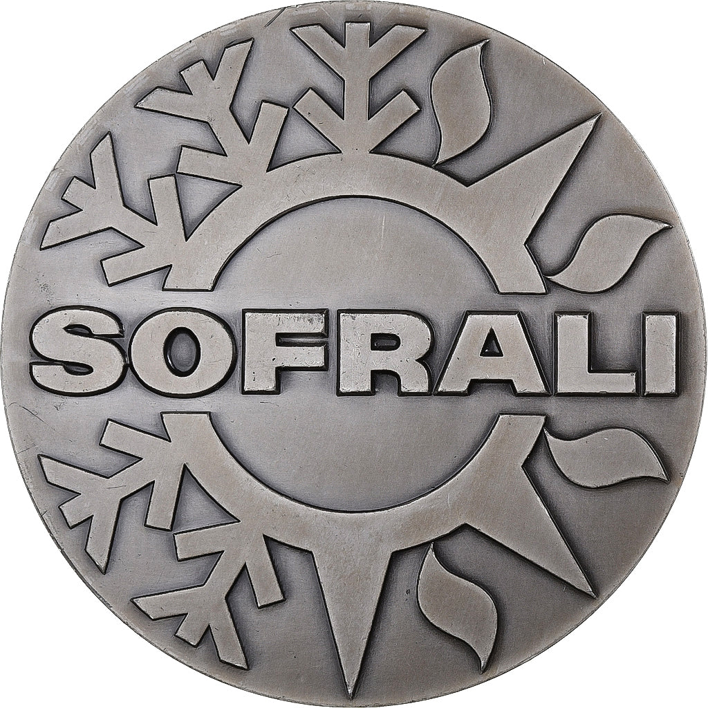 France, Medal, Sofrali, 1975, Silver, AU(55-58)