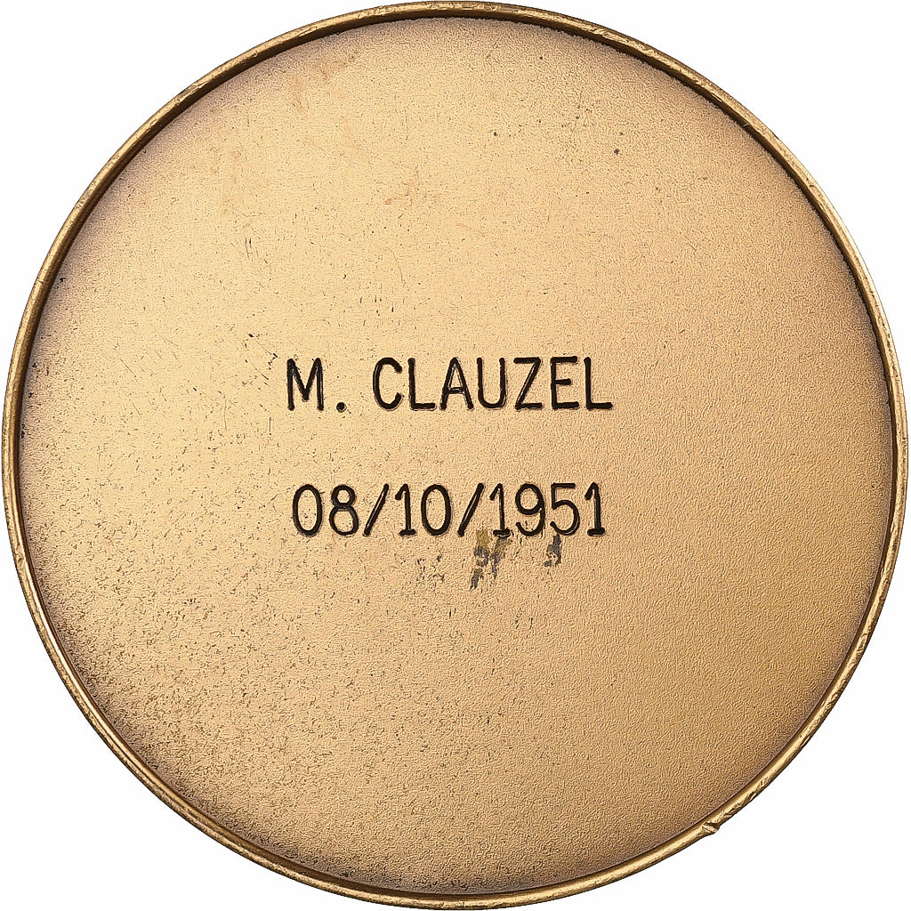 Frankreich, Medaille, Reconnaissance, 1951, Bronze, M. Delannoy, VZ