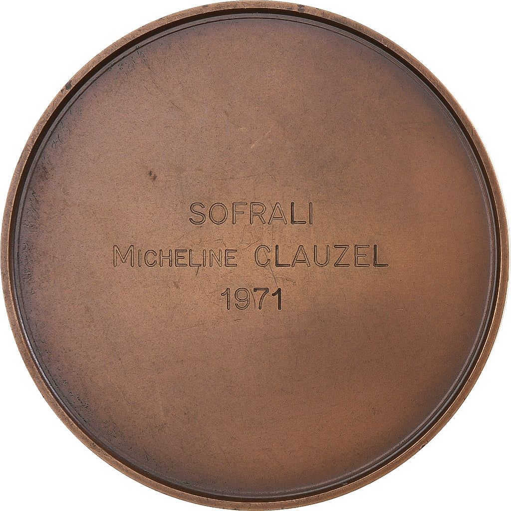 Frankreich, Medaille, Sofrali, 1971, Bronze, Fraisse, VZ