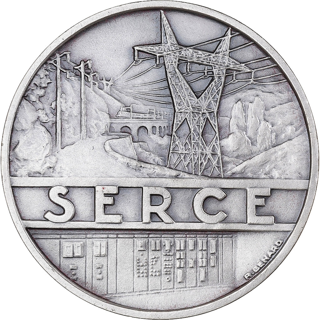 França, medalha, SERCE, Syndicat des Entrepreneurs de Réseaux de Centrales