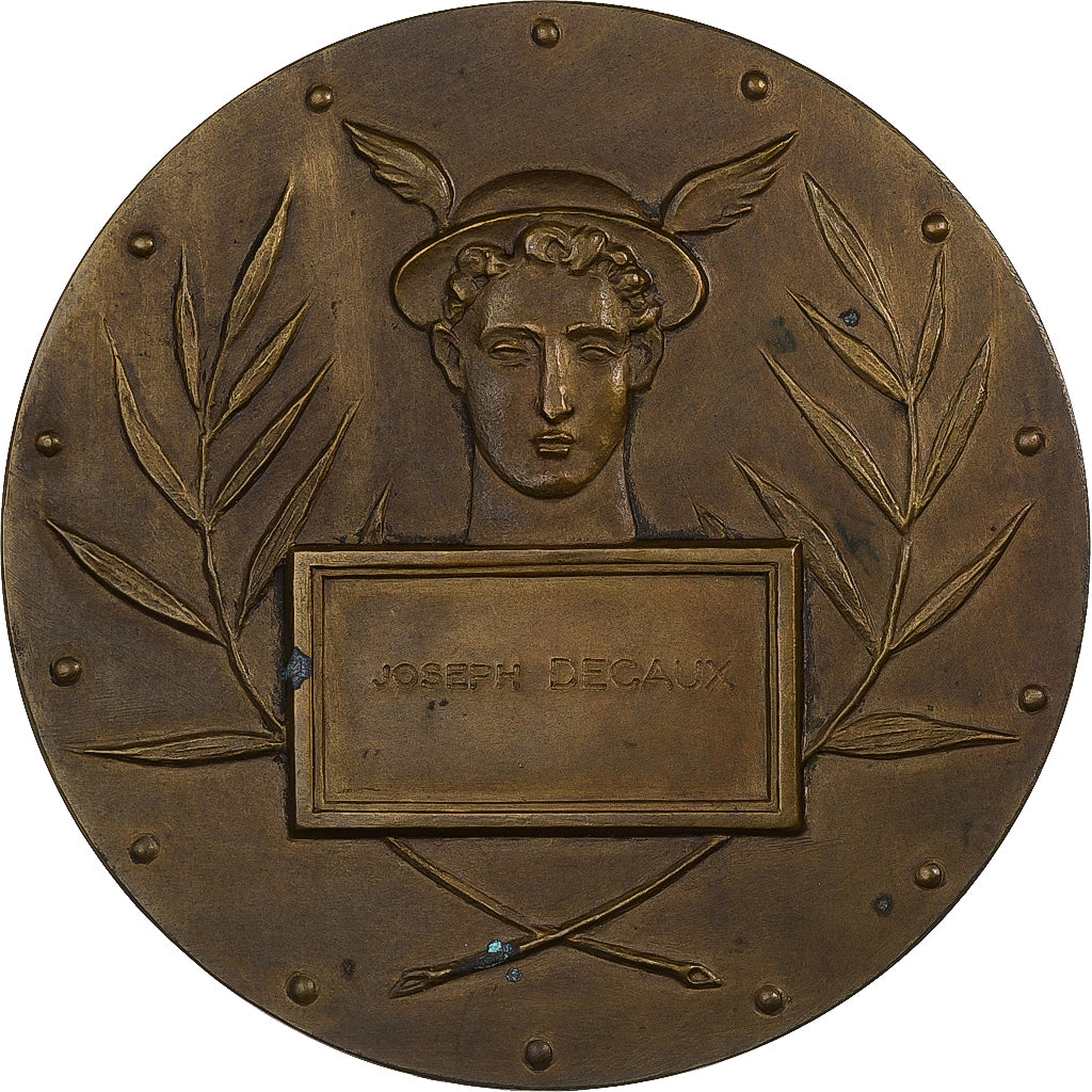 França, medalha, Syndicat National du Commerce, Bronze, Joly, AU(55-58)