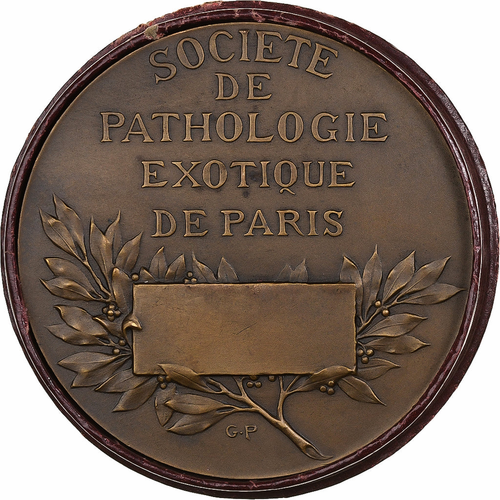 France, Médaille, Lavéran, Société de Pathologie Exotique de Paris, Bronze