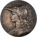Frankrijk, Medaille, 100 ans de la Banque de France, 1900, Zilver, O.Roty, ZF