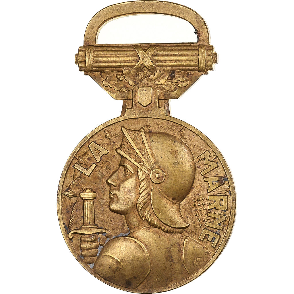 França, medalha, Soldat de la Marine, 1914-1918, 1918, Bronze, AU(50-53)