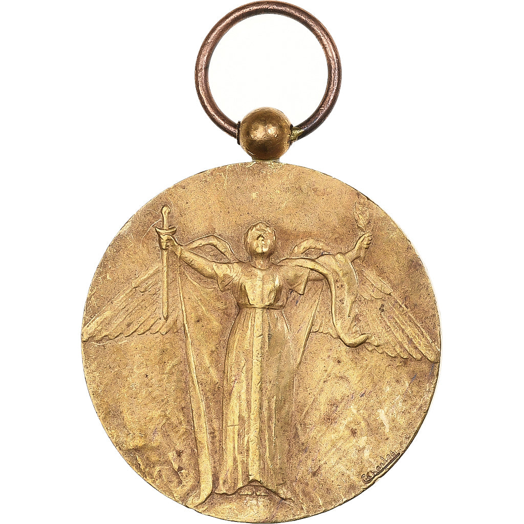 Francja, medal, La Grande Guerre pour la Civilisation, Pokryty brązem, Charles