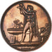 Francia, medaglia, Napoleon I, Baptême du Roi de Rome, 1811, Rame, Andrieu
