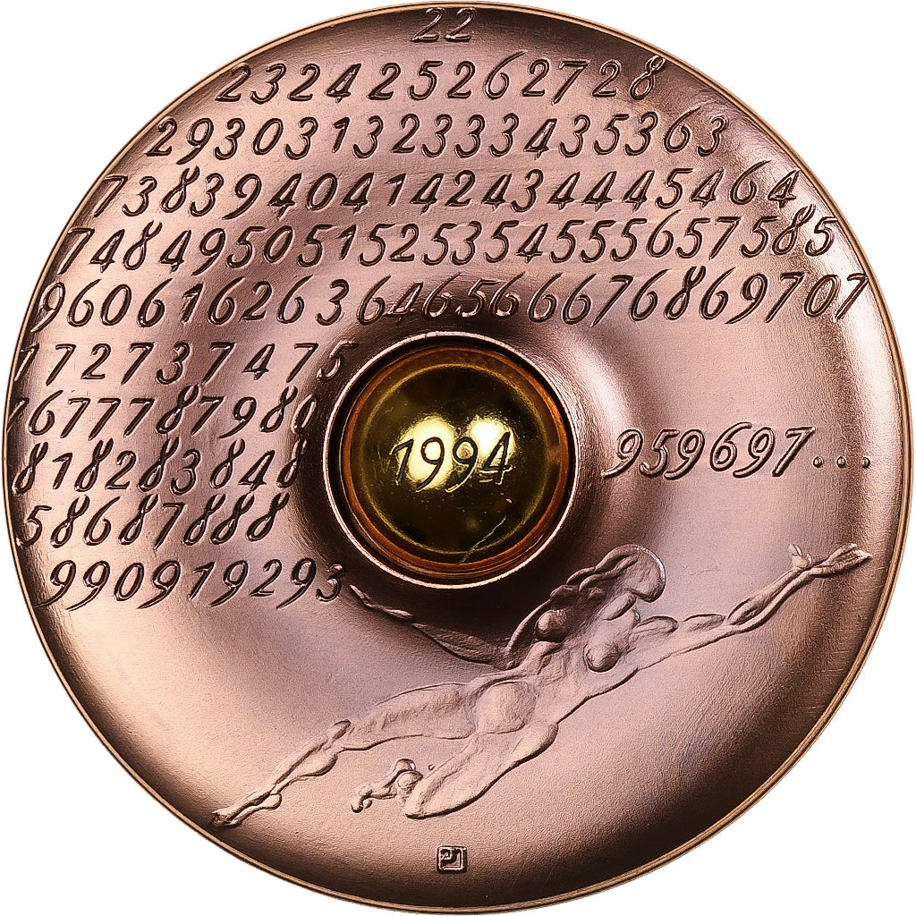 França, medalha, 150 ans, Maison Pichard, 1994, Cobre, J.Jimenez, AU(55-58)