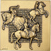 Frankreich, Medaille, Musée de l'équitation et cavalerie, Saumur, 1994, Bronze