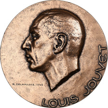France, Médaille, Louis Jouvet et ses rôles, 1981, Bronze, SUP, Delamarre
