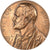 Francia, medalla, Victor Hugo, 1985, Bronce, Borrel.A, EBC