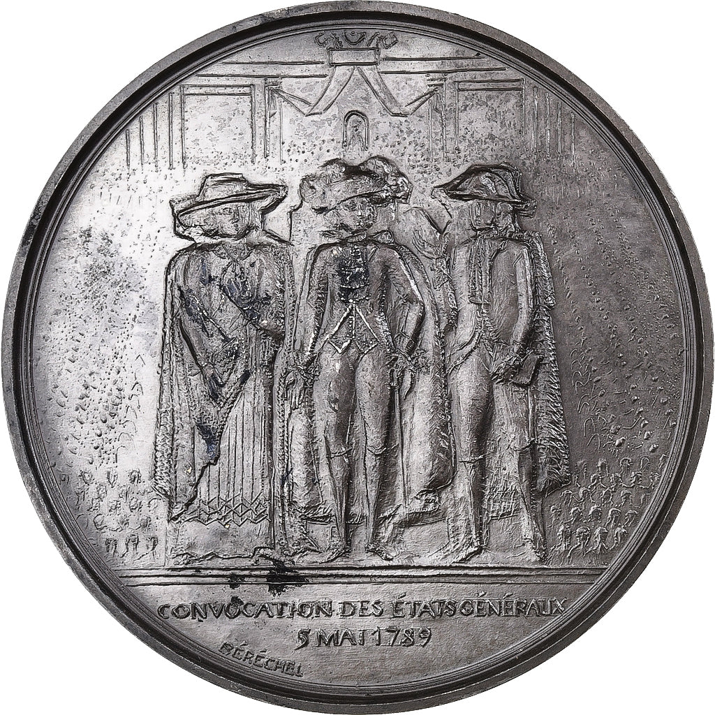 Frankreich, Medaille, Bicentenaire de la Révolution Française, 1989, Silvered
