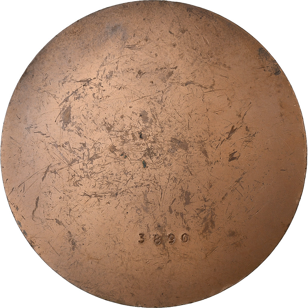 France, Médaille, Les Rois Francs de Jérusalem, 1970, Bronze, SUP