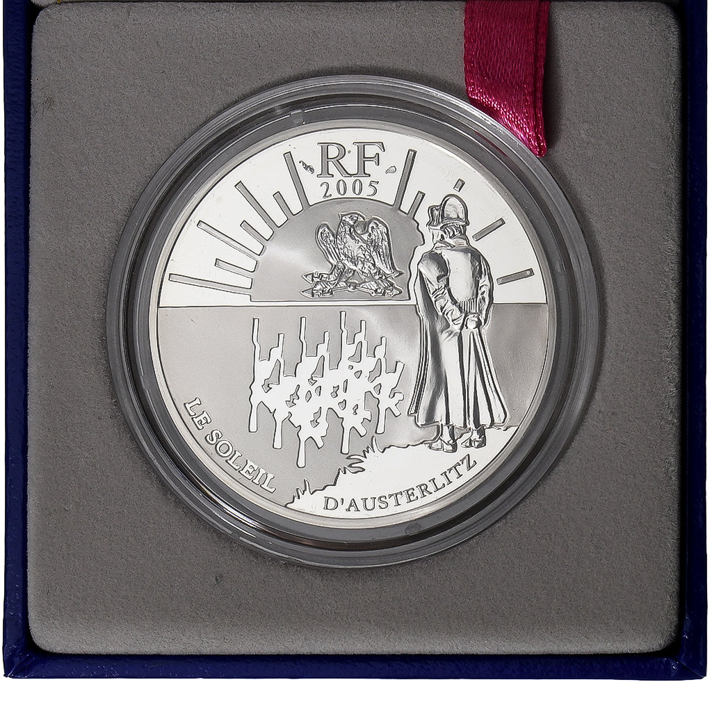 France, 1-1/2 Euro, Bicentenaire - Victoire d'Austerlitz, BE, 2005, MDP, Argent