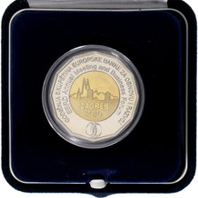 Croatia, 25 Kuna, Business Forum in Zagreb, 2010, Sveta Nedelja, Bi-Metallic
