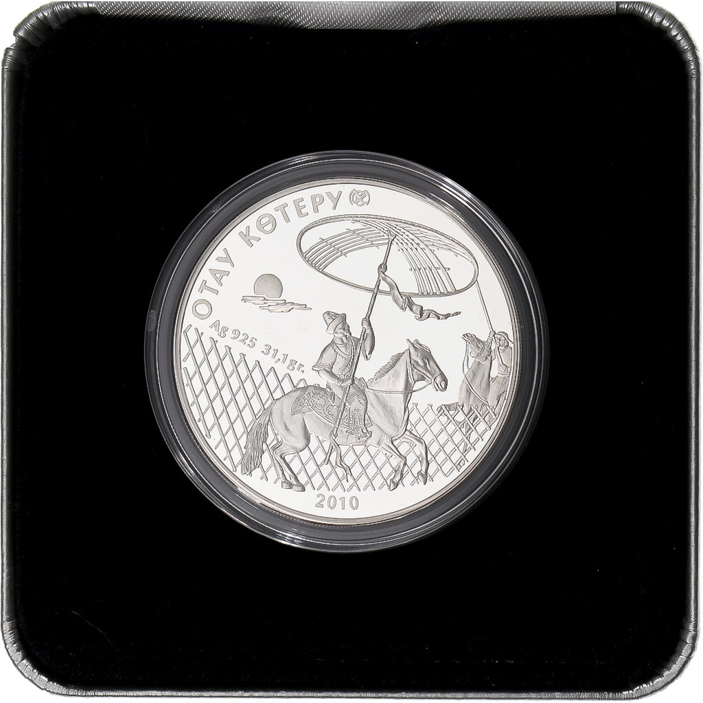 Kazakistan, 500 Tenge, Otay Kotery, 2010, Ust-Kamenogorsk, FS, Argento, FDC