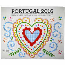 Portogallo, Set 1 ct. - 2 Euro, FS, 2016, Lisbon, N.C., FDC