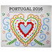 Portogallo, Set 1 ct. - 2 Euro, FS, 2016, Lisbon, N.C., FDC
