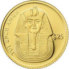 United States, 25 Dollars, Tutankhamun, 2000, American Mint, Gold, MS(65-70)