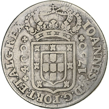Portugal, Joao V, 400 Reis, 1750, Lisbonne, Argent, TTB, KM:179