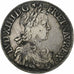Francia, Louis XIV, Écu à la mèche longue, 1649, Montpellier, Argento, MB