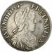 Francja, Louis XIV, 1/2 Écu à la mèche longue, 1652, Tours, Srebro