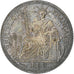 French Indochina, 10 Cent, 1889, Paris, Proof, Flan Bruni, Silver, MS(64), KM:2